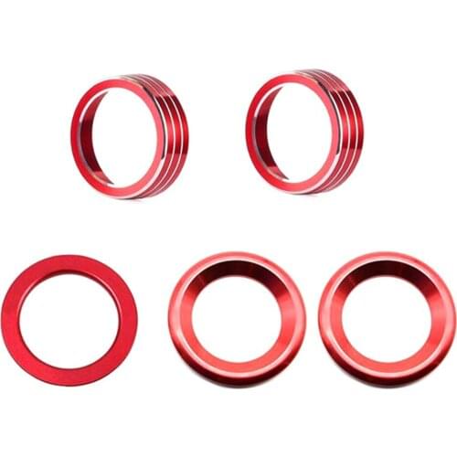 For Honda Civic Accessories Interior Decorations Door Audio Speaker Rings Voice Volume Control Tune Knob Engine Start Stop Ignit