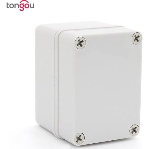 IP67 110*80*85 mm waterproof junction box Free customized trepanning 3 holes plastic control panel box