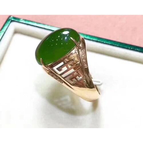 Natural Jasper rings for Unisex High quality Oval gemstones 12x16mm for Party 925 Sterling Silver Genuine fine Jewelry #247