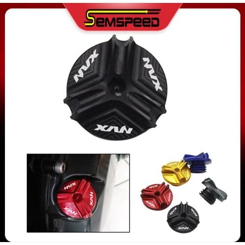 LOGO NVX Oil Filler Cap Plug Cover For Yamaha NVX 155 NVX 150 NVX 125 Aerox 155 2015-2019 2020 Motorcycle CNC Accessories