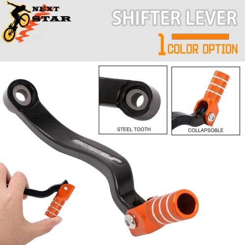 Motorcycle CNC Aluminum Gear Shifter Shift Pedal Lever For KTM XC XCF XCW XCFW EXCF EXC-F EXC SX SXF SMR MXC 250 350 450 525 530