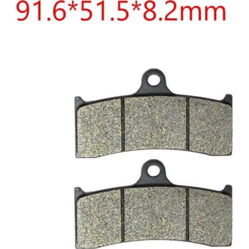 Motorcycle Front Brake Pads for Honda CB1300 98-00 Kawasaki ZX7R ZX-7RR Ninja ZX750 96-99 BUELL 1200 M2 S3 X1 Thunderbolt