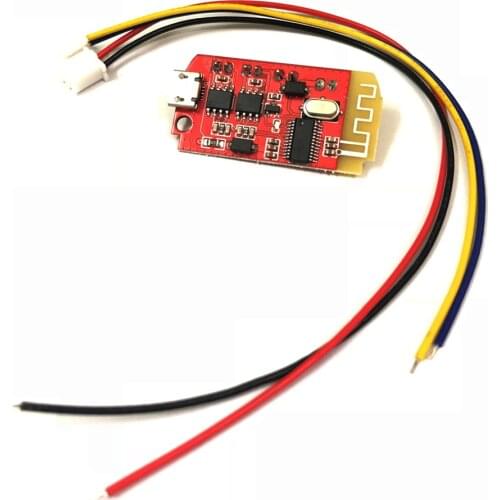 CT14 Micro 4.2 Stereo Bluetooth Power Amplifier Board Module 5VF 5W+5W Mini with Charging Port for Refitting Idle Sound Box