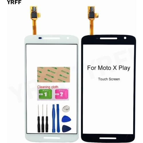 For Motorola Moto X play XT1561 XT1562 XT1563 Touch Screen Digitizer Front Glass Panel Sensor Assembly Repair Parts