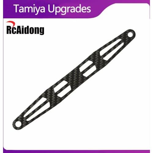 TT01 1/10 Carbon Fiber Battery Holder Plate for Tamiya TT-01 TT-01E Type-E D TT01E RC Car Upgrades Parts