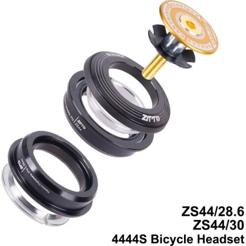 ZTTO 4444S MTB Mountain Bicycle Headset Top Cap For 44mm CNC 1 1/8" 28.6 Conventional Threadless Semi-Integrated Headset Bearing