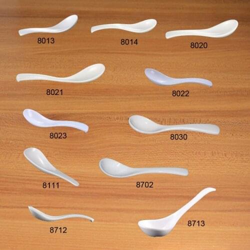 100% Melamine Dinnerware Soup Spoon Restaurant Victualing House Household Spoon Soup Ladle A5 Melamine Spoon Melamine Tableware