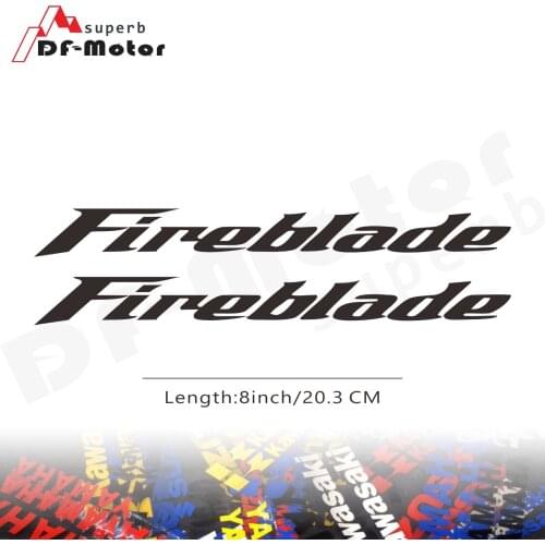 8Inch Reflective Sticker Decal Motorcycle Car Sticker Wheels Fairing Helmet Sticker Decal For Honda CBR600RR CBR FIREBLADE Logo