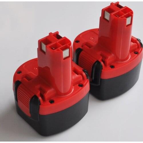 US 1-2PCS 3.0Ah 9.6V Ni-MH Rechargeable battery cell for BOSCH cordless Electric drill screwdriver BAT001, BAT048, BAT049