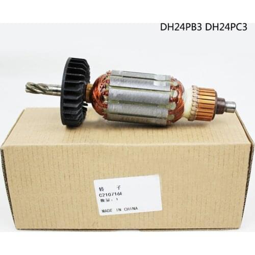 Free shipping! AC220-240V 5 Teeth Drive Shaft Electric hammer drill rotor for Hitachi DH24PB3 DH24PC3 DH24PM C210716E