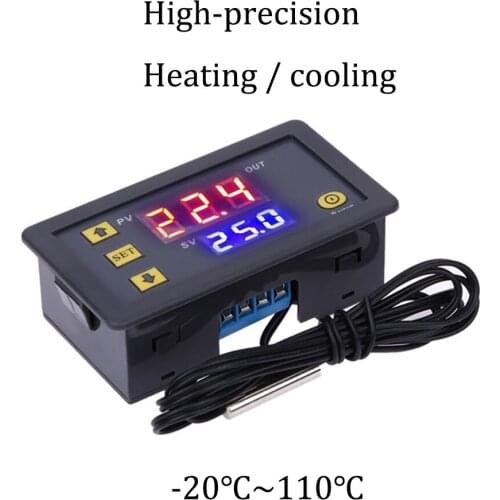 Pymeter Digital Thermostat Heating Cooling Control Temperature Regulator Controller W1018 Pet incubator temperature control
