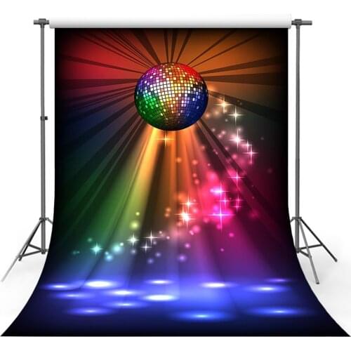 Avezano Party Backdrop Photography Backgrounds Dance Celebrate Decoration Colorful Lights Photo Studio Photozone Photophone Prop