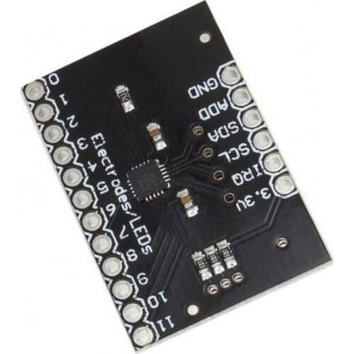 MPR121 Breakout V12 Capacitive Touch Sensor Controller Module I2C keyboard Development Board For Arduino