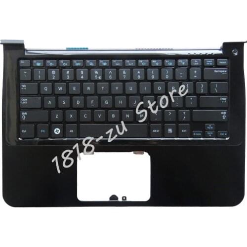 New US Laptop Keyboard Palmrest For Samsung NP900X3A 900X1B 900X1A 900X3A-A01 900X3A-B01 English C Shell Topcase Cover