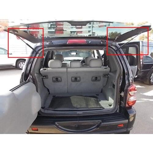 Carbon fiber for 2002-2007 Jeep Liberty Base Sport Utility Auto Rear Window Lift Supports Gas Struts springs damper