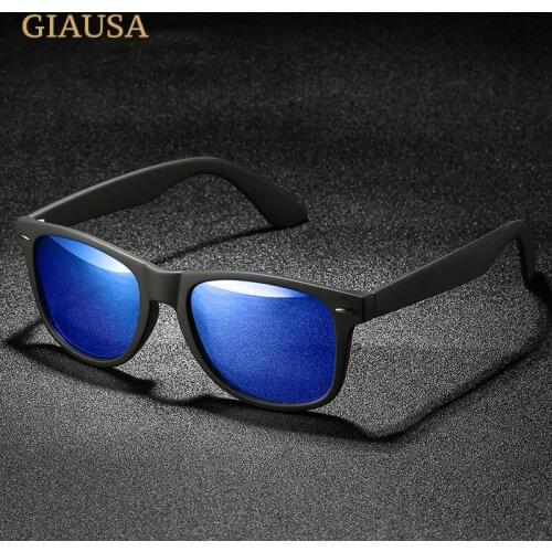 GIAUSA 2019 New Fashion Sunglasses MenS Classic Polarized Travel Sunglasses Colorful Retro Lady Sunglasses Driver Accessories