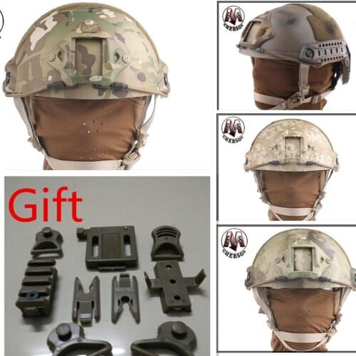 Tactical protective helmet Base Jump Helmet EMERSON FAST Helmet MH TYPE Multicam DD ATFG HLD MR TYP