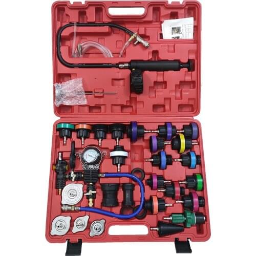 Universal Radiator Pressure Tester Vacuum Type Cooling System Test Detector Set
