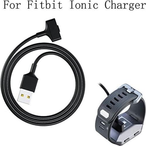 1M Replacement Charger For FitBit Ionic Watch USB Charging Cord Charge Cable For Fit Bit Ionic Smart Watch Band