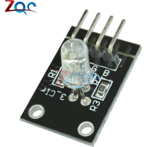 5pcs FZ0455 4pin KEYES KY-016 Three Colors 3 Color RGB LED Sensor Module for Arduino DIY Starter Kit KY016