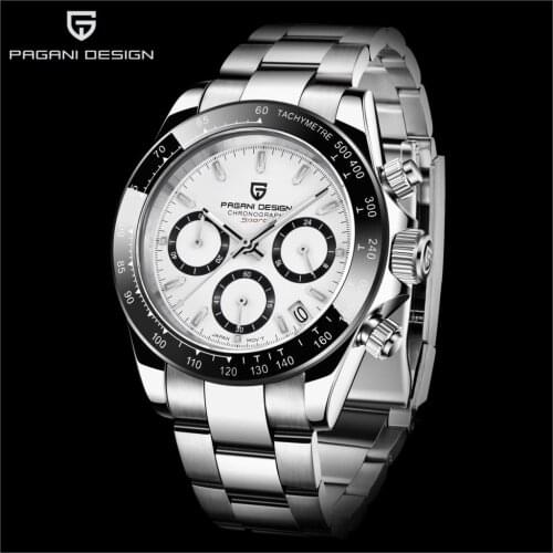 PAGANI DESIGN 2021 New Top Luxury Business Mens Quartz Watch Sapphire Stainless Steel Waterproof Sports Clock Relogio Masculino