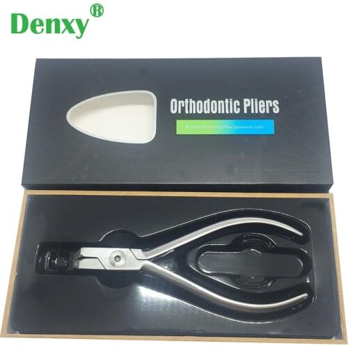 Denxy 1pc dental Orthodontic Bracket Removing Pliers Posterior Root Brace Remover Plier Removing-Pliers Forceps Posterior