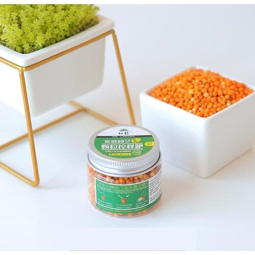50g Granular slow-release compound fertilizer NPK(14-14-14) General-purpose fertilizer for family green plants home gardening