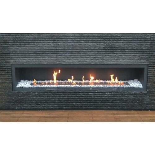 Inno-Fire 48 inch silver or black wifi intelligent smart ethanol fireplace wireless