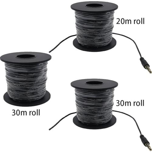 Fish Finder Cable Tinned Copper HD Transmission Cable for Underwater Video Camera