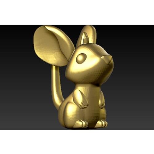 Lovely rabbit Computer file,STL format file 3d model relief for cnc in STL file format