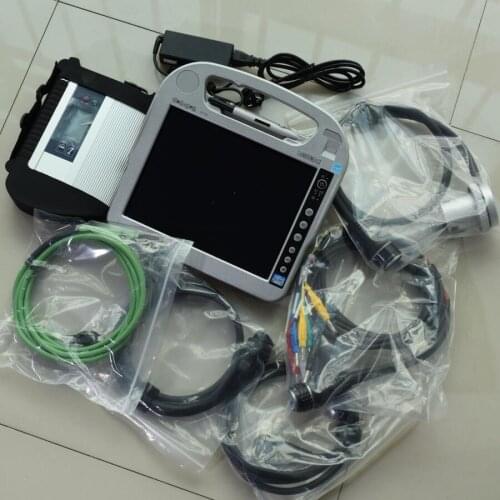 MB sd c4 star with military laptop CF-H2 software 2020.12 newest teamviewer support multi languages