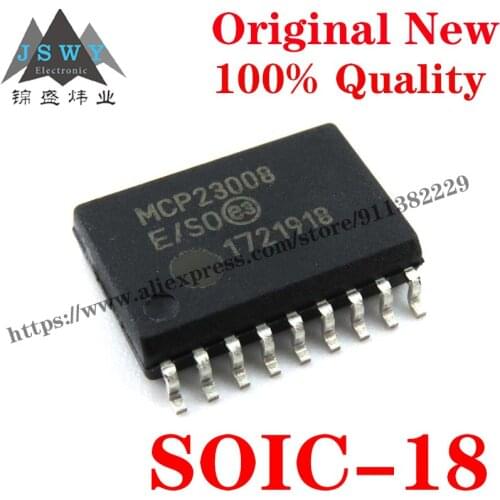 MCP23008-E/SO Semiconductor Interface IC Interface-I/O Expander IC Chip Use for the arduino nano uno Free Shipping MCP23008-E/SO