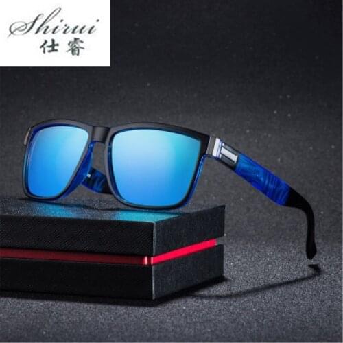 2019 Top Sell Well Polarized Sunglasses Men/Women Driver Shades Vintage Sun Glasses for Men Spuare Mirror Summer UV400 Oculos