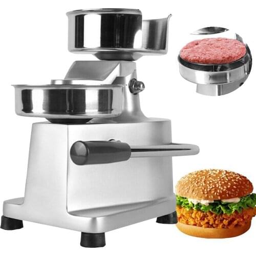 10-15CM Burger Patty Maker Hamburger Sandwich Forming Machine Food Processors Round Meat Shaping Machine Meat Pie Forming Maker