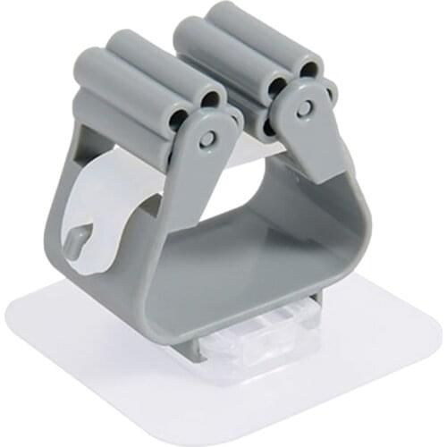 Kitchen Wall Mounted Mop Racks Holder Brush Hanger Bathroom Storage Organizer Storage Hooks Holders Kitchen Tools