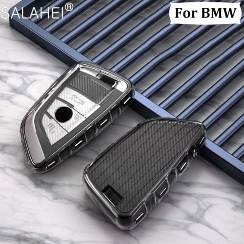 New Soft Tpu Car Key Case Cover Shell For BMW X1 X3 X5 X6 X7 1/3/5/6/7 Series G30 G20 G32 G11 F20 Z4 F48 F39 G01 G02 F15 F16 G07