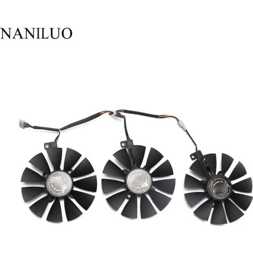 New 87MM PLD09210S12M PLD09210S12HH Cooling Fan Replace For ASUS Strix GTX 1060 OC 1070 1080 GTX 1080Ti RX 480 Graphics Card Fan