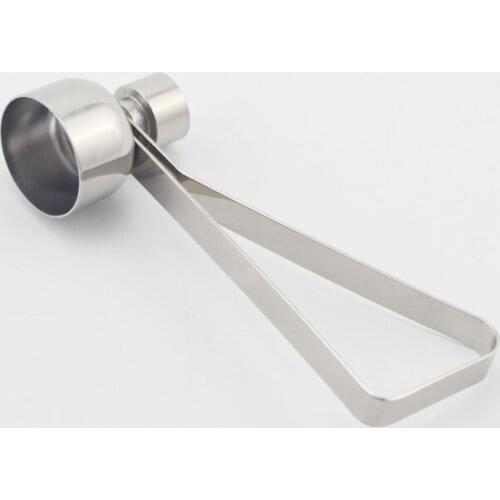 304 Stainless Steel Egg Opener Kitchen Gadgets Boiled Egg Separator Topper Creative Egg Cutter