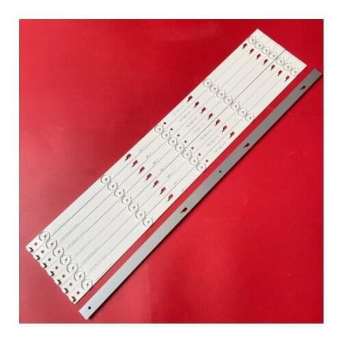 8pcs LED Backlight lamp strip 5leds for TCL D55A710 TOT-32F3800A 4C-LB3205-YHEX1 OEM55LB09_LED 55FS3750 D55A810 D55A710
