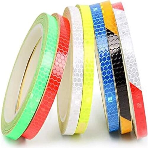 Reflective Sticker High Visibility Safety Warning Tape Waterproof Night Outdoor Motorcycle Bicycle Reflector DIY Decoration