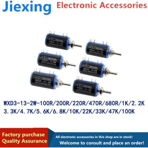 WXD3-13-2W Precision multi-turn potentiometer 1K/2.2K/3.3K/4.7K/10K/22K/47K/100K
