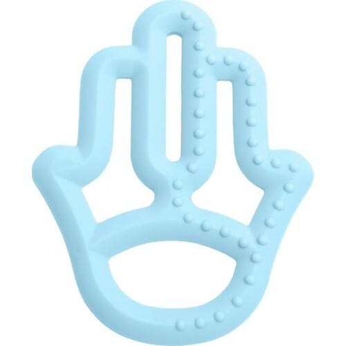 Oioi Mother 'S Hand Teeth Teether Blue
