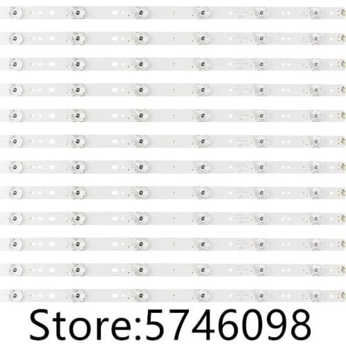 12pcs LED backlight strip for MTV-5031LTA2 LT-50EM76 50C550 PLDED5068A-E LED50D06-ZC14AG-01 LED50D6-ZC14 30350006205 30350006205
