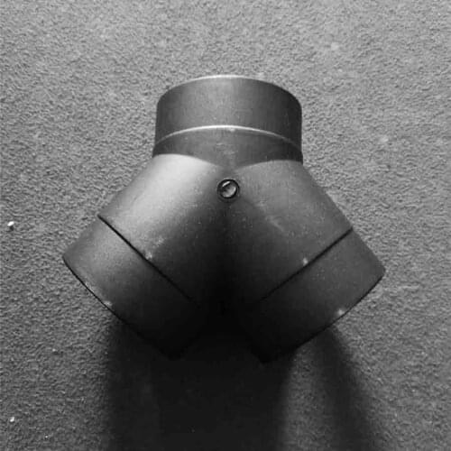 7.5cm Air Vent Ducting Y Style Elbow Pipe Outlet Exhaust Connector For Webasto Eberspaecher Air Diesel Parking Heater