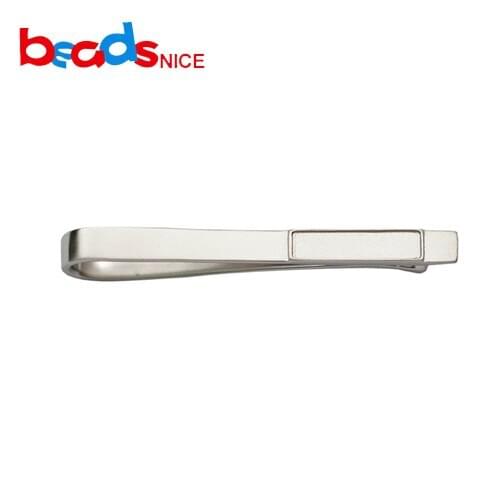 Beadsnice Personalized Tie Clip in Sterling Silver Hand Stamped Accessories Custom Tie Bar Mens Coordinate