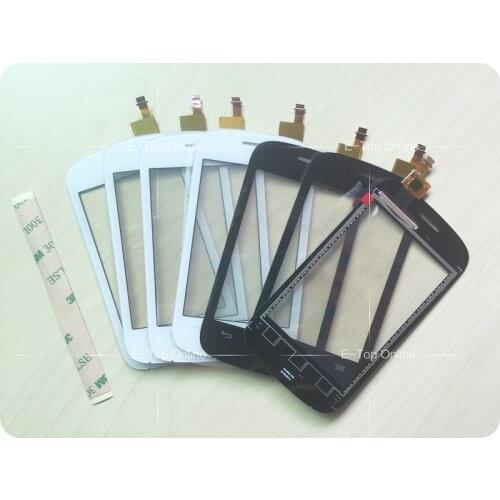 Black/White Touch Screen Digitizer For Alcatel One Touch POP C1 OT4015 4015 Digitizer Sensor Touch Screen