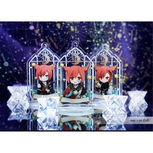 Cosmile Final Fantasy XV FF14 G'raha Tia Love Letter Acrylic Home Decal Display Stand Figure Display Collection Limited