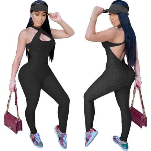CXUEY Gray Workout Clothes for Women Tracksuit XS Fitness Clothing for Women Sportswear Jacquard Sporty Overalls Jumpsuit Woman
