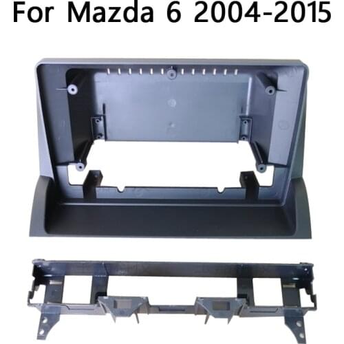 For Mazda 6 2004 2005 2006 ~ 2015 Car Fascias Navigation Frame Dash Frame Kit For 10"~10.2" Universal Android Multimedia Player