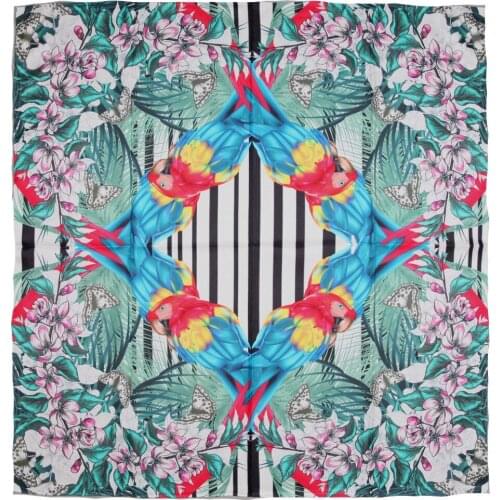 ELEGANT HANDMADE BRAND 100%Twill Silk Scarf TWIC-209611A